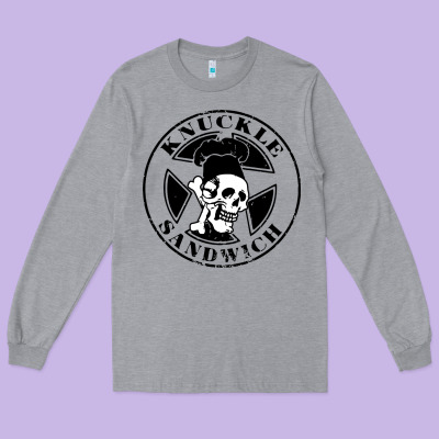 Knuckle Sandwich Long Sleeve Tee Designed By Artisfamous
