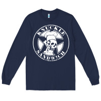 Navy knuckle sandwich Long Sleeve Tee - artisFamous
