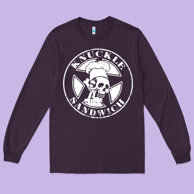 Knuckle Sandwich Long Sleeve Tee Designed By Artisfamous