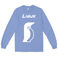 Colony Blue linux Long Sleeve Tee - artisFamous