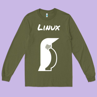Linux Long Sleeve Tee Designed By Artisfamous