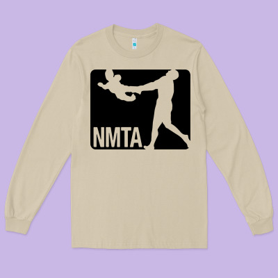 National Midget Tossing Association Long Sleeve Tee Designed By Artisfamous