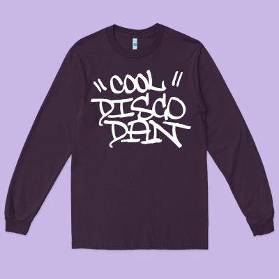 Cool Disco Dan Long Sleeve Tee Designed By Artisfamous