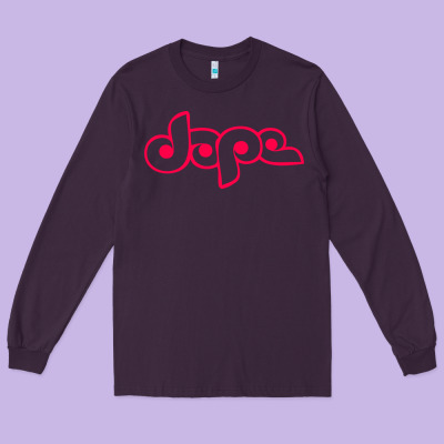 Dope Philadelphia Long Sleeve Tee Designed By Artisfamous