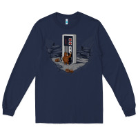 Navy dawn of gaming Long Sleeve Tee - artisFamous