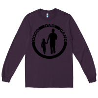 Plum good dad gang Long Sleeve Tee - artisFamous