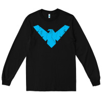 Black nightwing Long Sleeve Tee - artisFamous