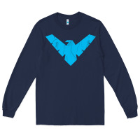 Navy nightwing Long Sleeve Tee - artisFamous