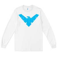 White nightwing Long Sleeve Tee - artisFamous