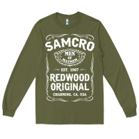 Army Green samcro redwood original Long Sleeve Tee - artisFamous