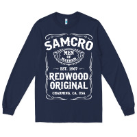 Navy samcro redwood original Long Sleeve Tee - artisFamous