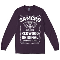 Plum samcro redwood original Long Sleeve Tee - artisFamous