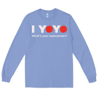 Colony Blue funny yoyo Long Sleeve Tee - artisFamous