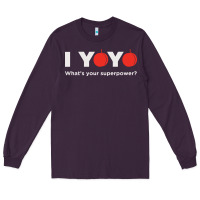 Plum funny yoyo Long Sleeve Tee - artisFamous