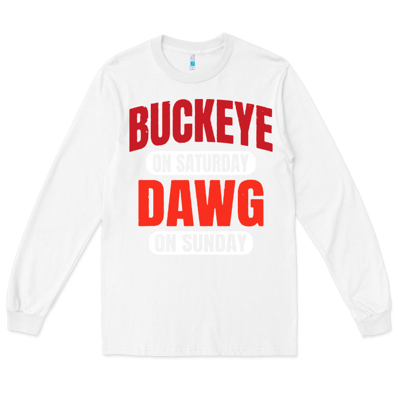 Buckeye On Saturday Long Sleeve Tee by artisFamous | Teevron
