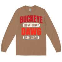Toasted Coconut buckeye on saturday Long Sleeve Tee - artisFamous