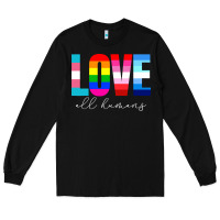 Lgbt Pride Rainbow Love Lgbtq Pride Long Sleeve Tee | Teevron