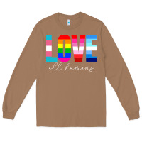 Toasted Coconut lgbt pride rainbow love lgbtq pride Long Sleeve Tee - artisFamous