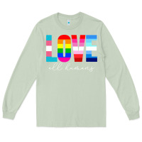 Matcha lgbt pride rainbow love lgbtq pride Long Sleeve Tee - artisFamous