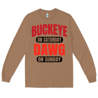 Toasted Coconut buckeye on saturday Long Sleeve Tee - artisFamous