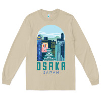 Mushroom Osaka Japan Long Sleeve Tee - artisFamous