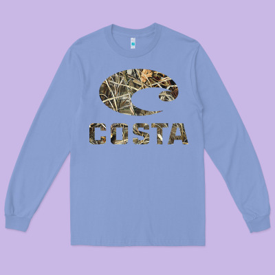 Costa Del Mar Long Sleeve Tee Designed By Artisfamous