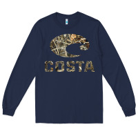 Navy costa del mar Long Sleeve Tee - artisFamous