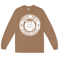 Toasted Coconut evil dr porkchop Long Sleeve Tee - artisFamous