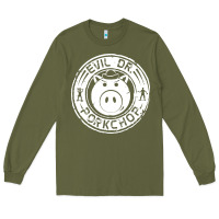 Evil Dr Porkchop Long Sleeve Tee | Teevron