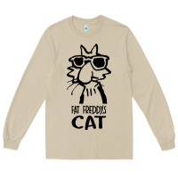 Mushroom fat freddys cat Long Sleeve Tee - artisFamous