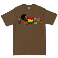 Cacao Power Juneteenth Premium Tee - FaDigitalArtStudio