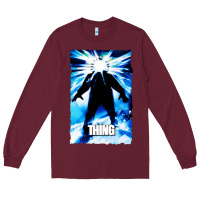 Burgundy carpenters the thing Long Sleeve Tee - artisFamous