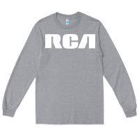 Heather Grey rca records Long Sleeve Tee - artisFamous