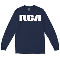 Navy rca records Long Sleeve Tee - artisFamous