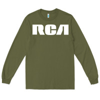 Army Green rca records Long Sleeve Tee - artisFamous