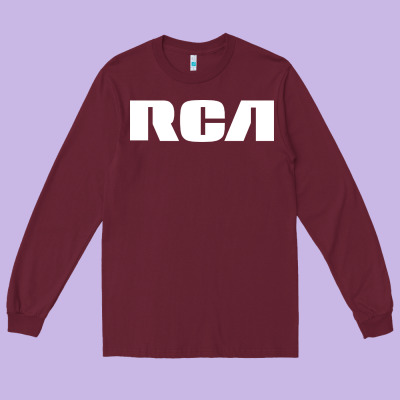 Rca Records Long Sleeve Tee Designed By Artisfamous