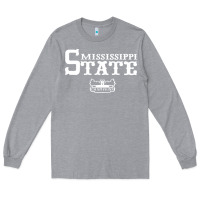 Heather Grey mississippi state champs Long Sleeve Tee - artisFamous