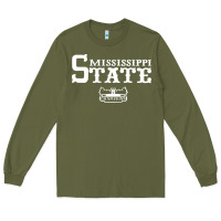 Army Green mississippi state champs Long Sleeve Tee - artisFamous