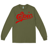 Army Green epic records Long Sleeve Tee - artisFamous