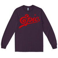 Plum epic records Long Sleeve Tee - artisFamous