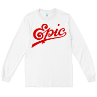 White epic records Long Sleeve Tee - artisFamous