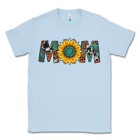 Dusty Blue sunflower mom Classic Tee - Artiststas