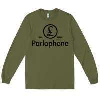 Army Green parlophone records Long Sleeve Tee - artisFamous