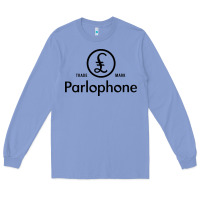 Colony Blue parlophone records Long Sleeve Tee - artisFamous