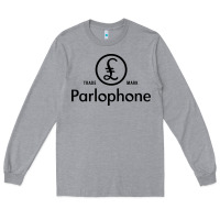 Heather Grey parlophone records Long Sleeve Tee - artisFamous