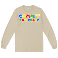 Mushroom commit tax fraud Long Sleeve Tee - artisFamous
