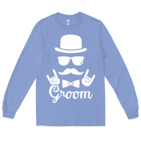 Colony Blue groom bachelor party Long Sleeve Tee - artisFamous