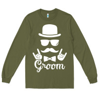 Army Green groom bachelor party Long Sleeve Tee - artisFamous