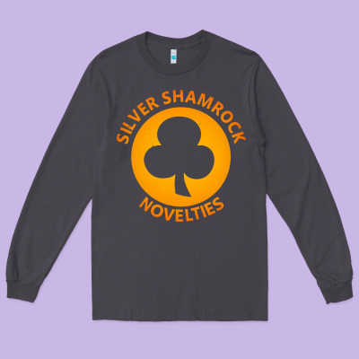 Silver Shamrock Novelties Long Sleeve Tee Designed By Artisfamous
