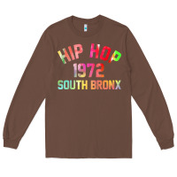Chestnut hip hop 1972 south bronx Long Sleeve Tee - artisFamous